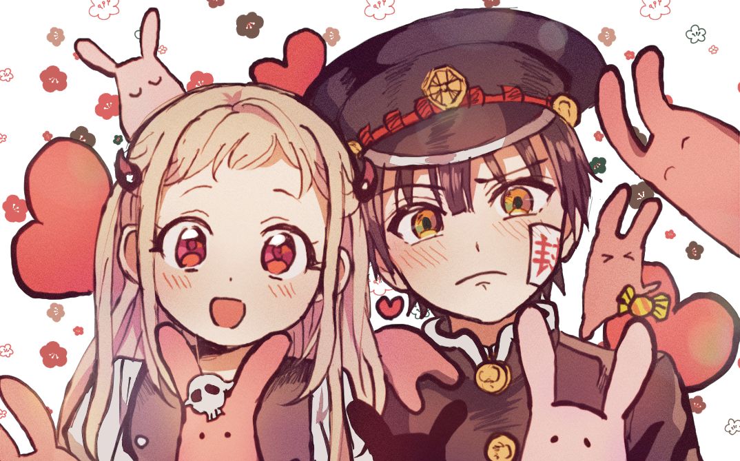 地缚少年花子君同人图:花宁cp锁起来!精选p站大神们的高清壁纸