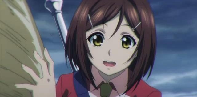 这攻击雪菜在熟悉不过了,二人回头看去,见煌坂纱矢华,羽波