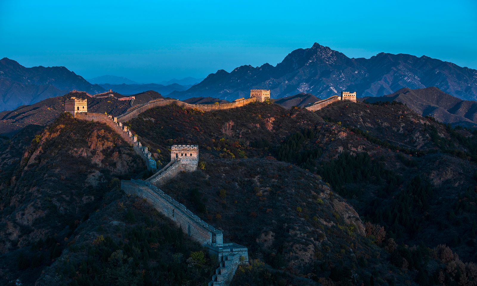 风光摄影:晚秋的金山岭