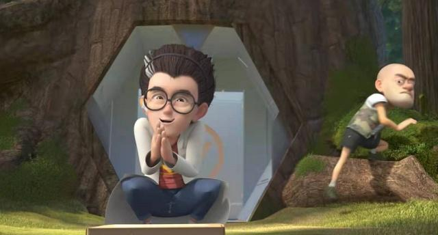 他和光头强一样,都是美食发明家,其实光头强和天才威之间是有着很多的