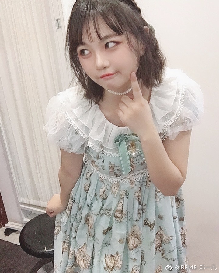 偶像女团bej48-郑一凡可爱写真美照欣赏