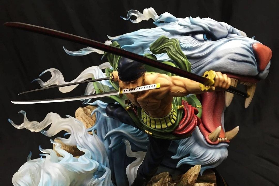 索隆 极.虎狩 镇宅级的雕像