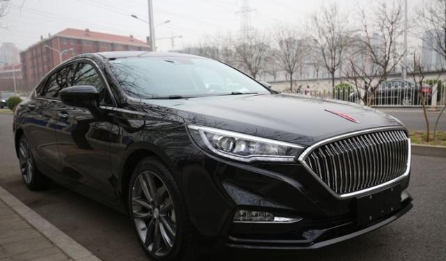 红旗再添新车开出去比奥迪a6有档次网友车标很有面子