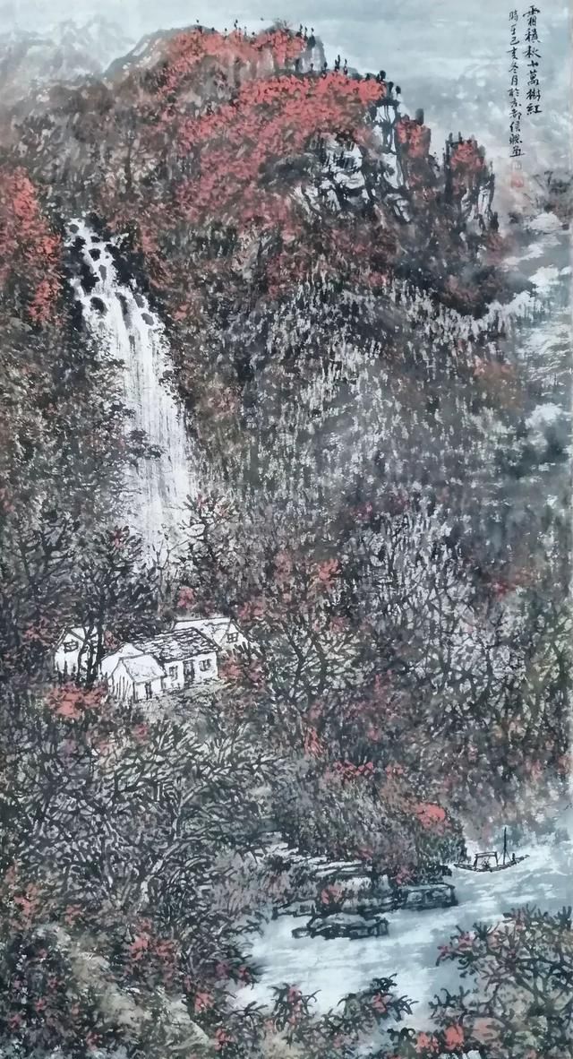 「津门网」水墨含清晖:王信聪山水画作品赏析