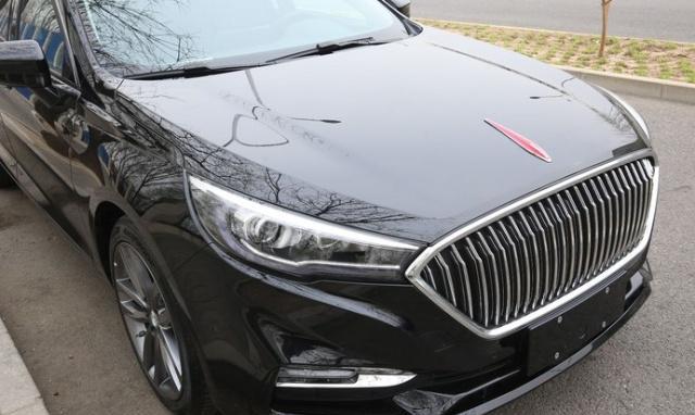 红旗再添新车开出去比奥迪a6有档次网友车标很有面子