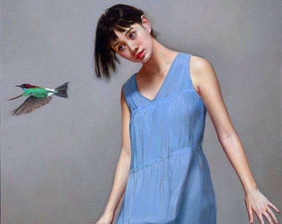 李贵君人物油画作品