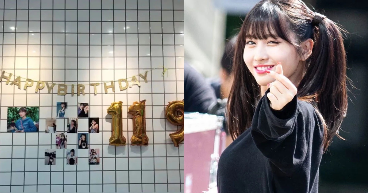 Momo平井桃的姐姐平井波奈用最可爱的方式来庆祝Momo的生日