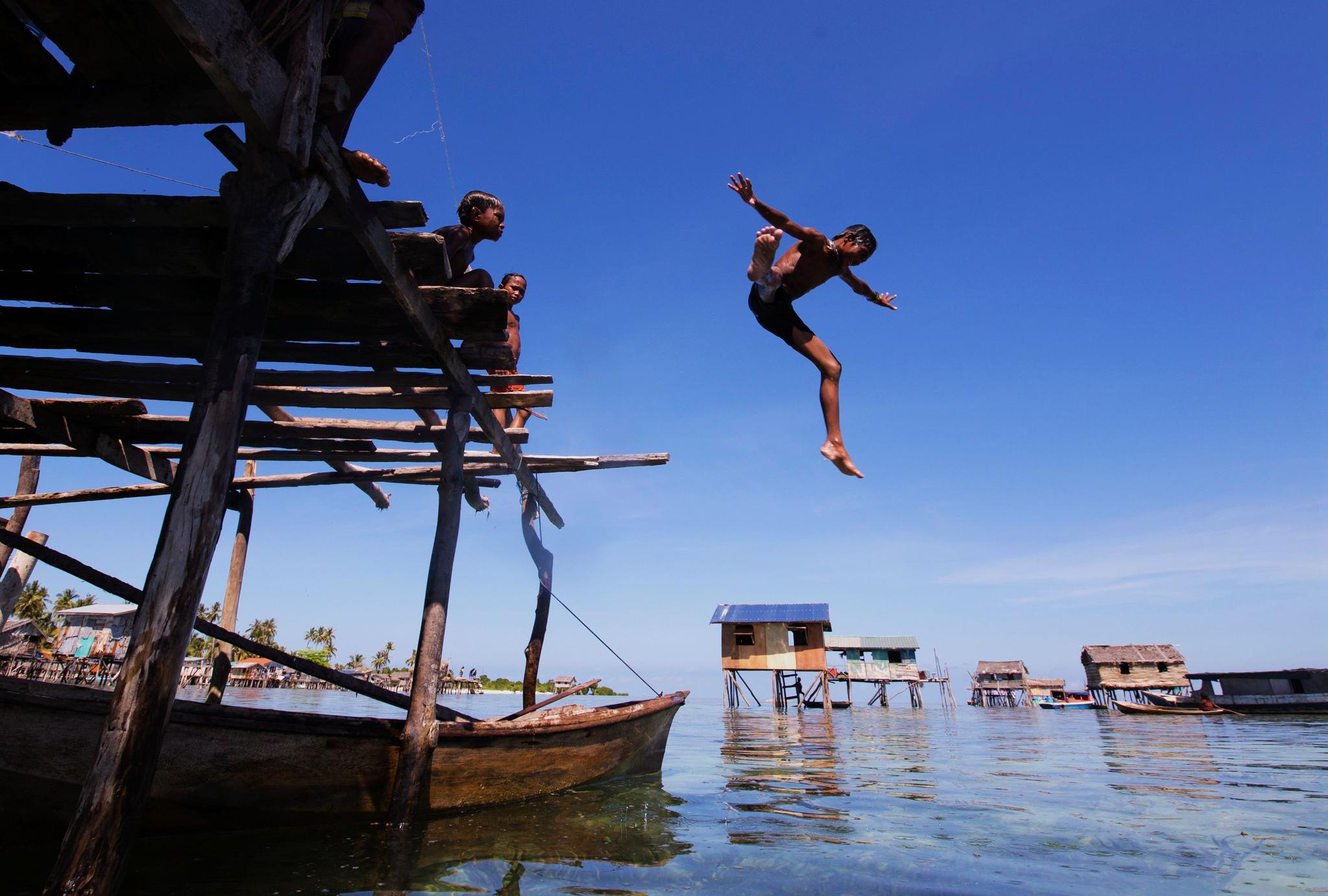 海上吉普赛水上巴瑶人