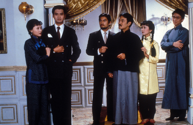 1980版的上海滩罕见老照片周润发与赵雅芝的颜值巅峰