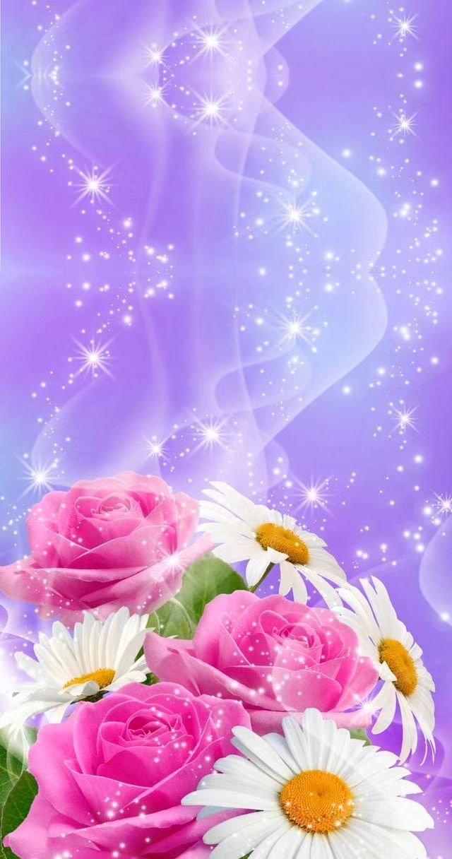 很赞的手机壁纸梦幻紫