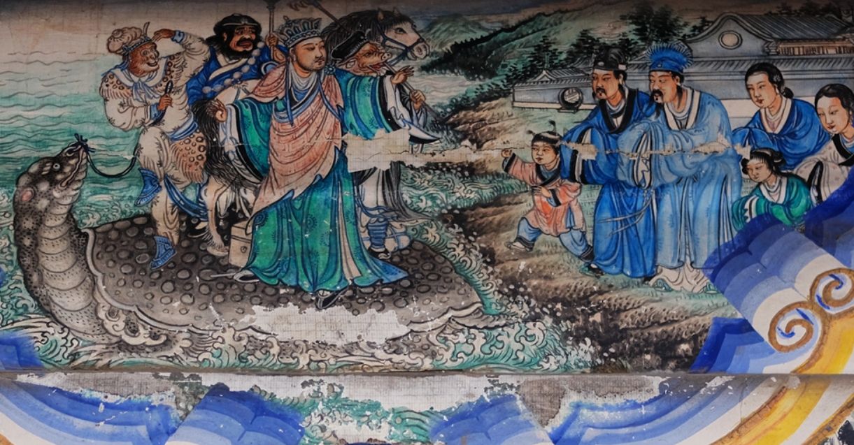 颐和园长廊彩绘中的西游记故事欣赏