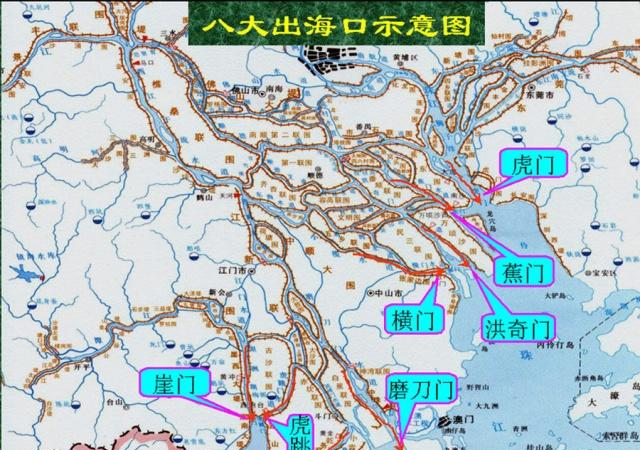 同样是珠江八大口门新会崖门镇为何比不上东莞虎门镇
