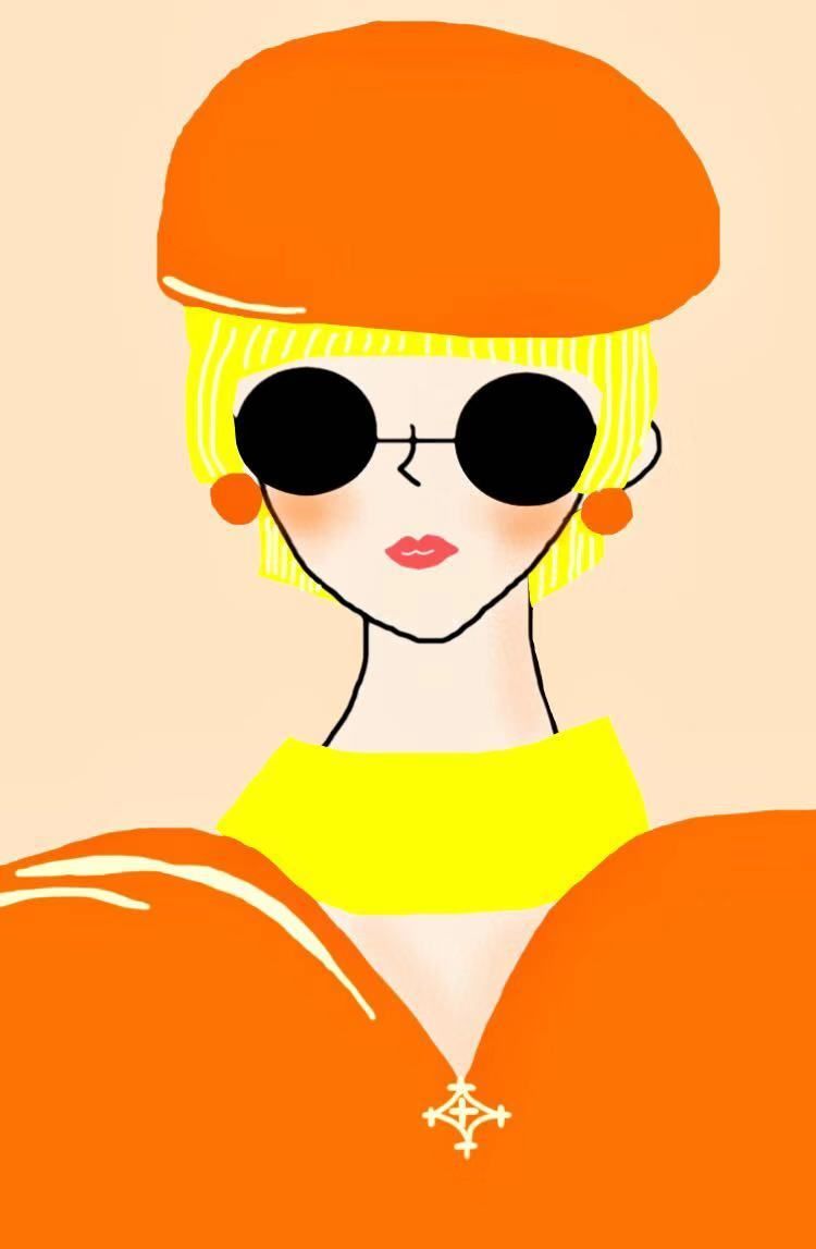 自信的女孩最美,一组关于女孩的手绘合集