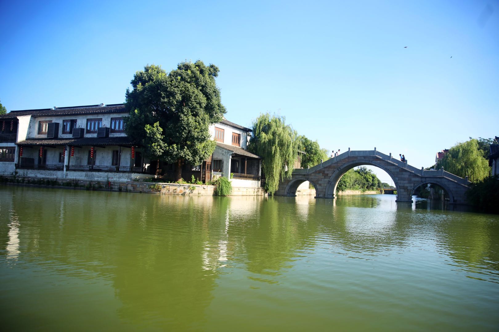 最美小桥流水风景图片图片