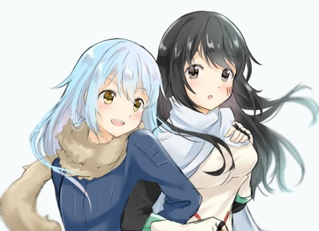 8,利姆露×库洛艾作为后期的萌王后宫主力之一,库洛艾也算是早期跟萌