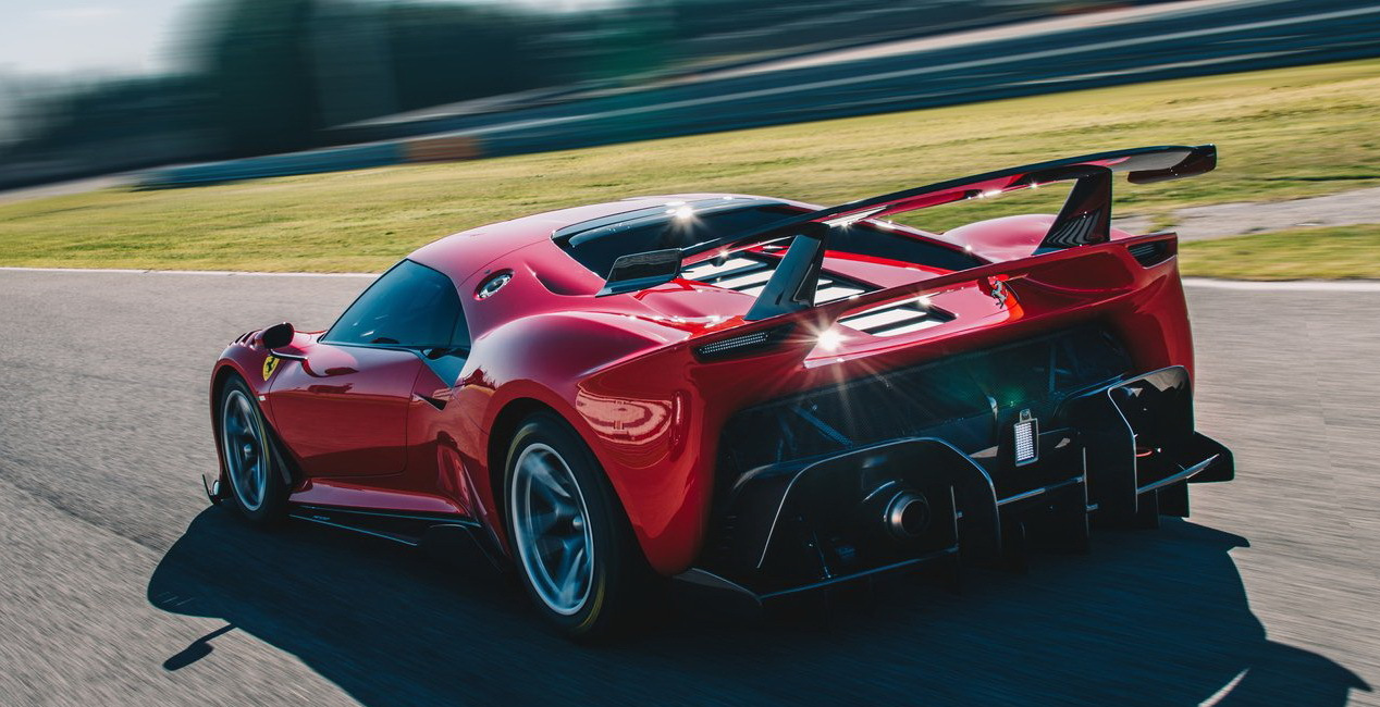 红色旋风——仅此一辆的定制版法拉利p80/c赛道跑车