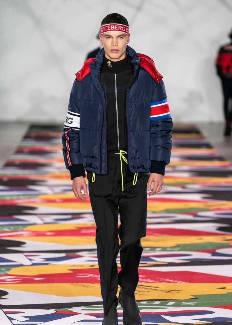 伦敦时装周iceberg2019秋冬男装发布秀会_男装秀场