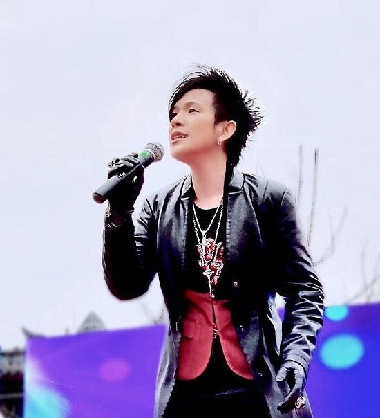 潘美辰摇滚演出 笑眼迷人帅气十足