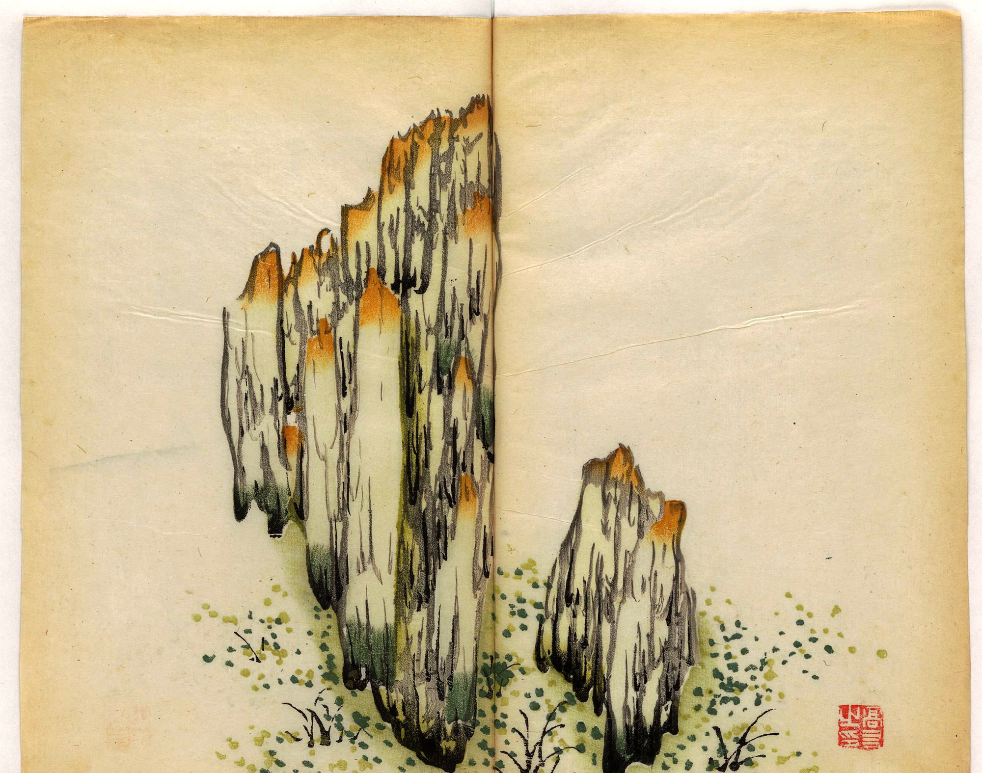 诗情画意,拍案叫绝的《十竹斋书画谱》带给你新的体验|十竹斋书画谱|印刷|胡正言_新浪新闻