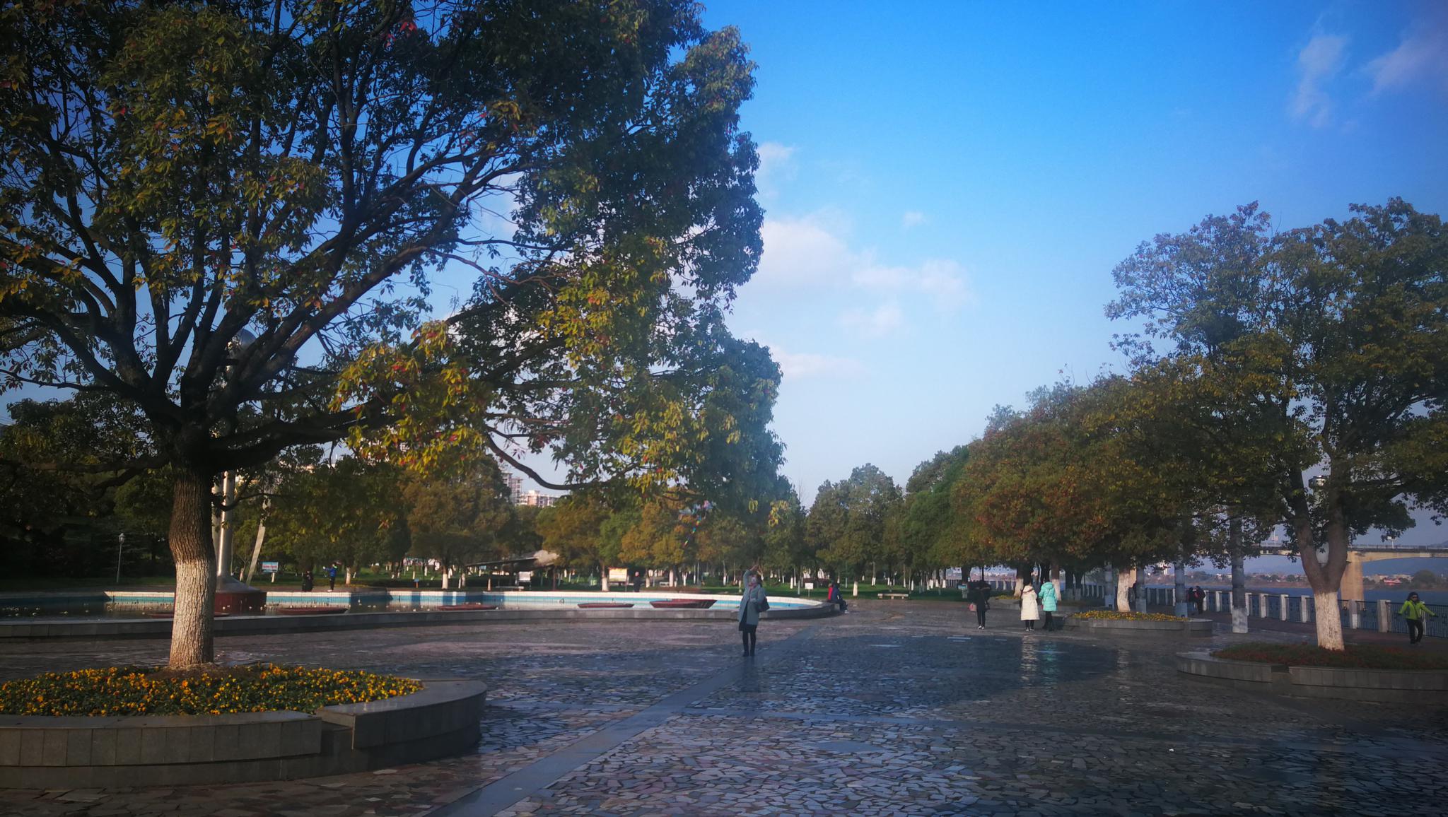 美丽吉安:滨江公园 吉安市最靓丽的滨江风景线