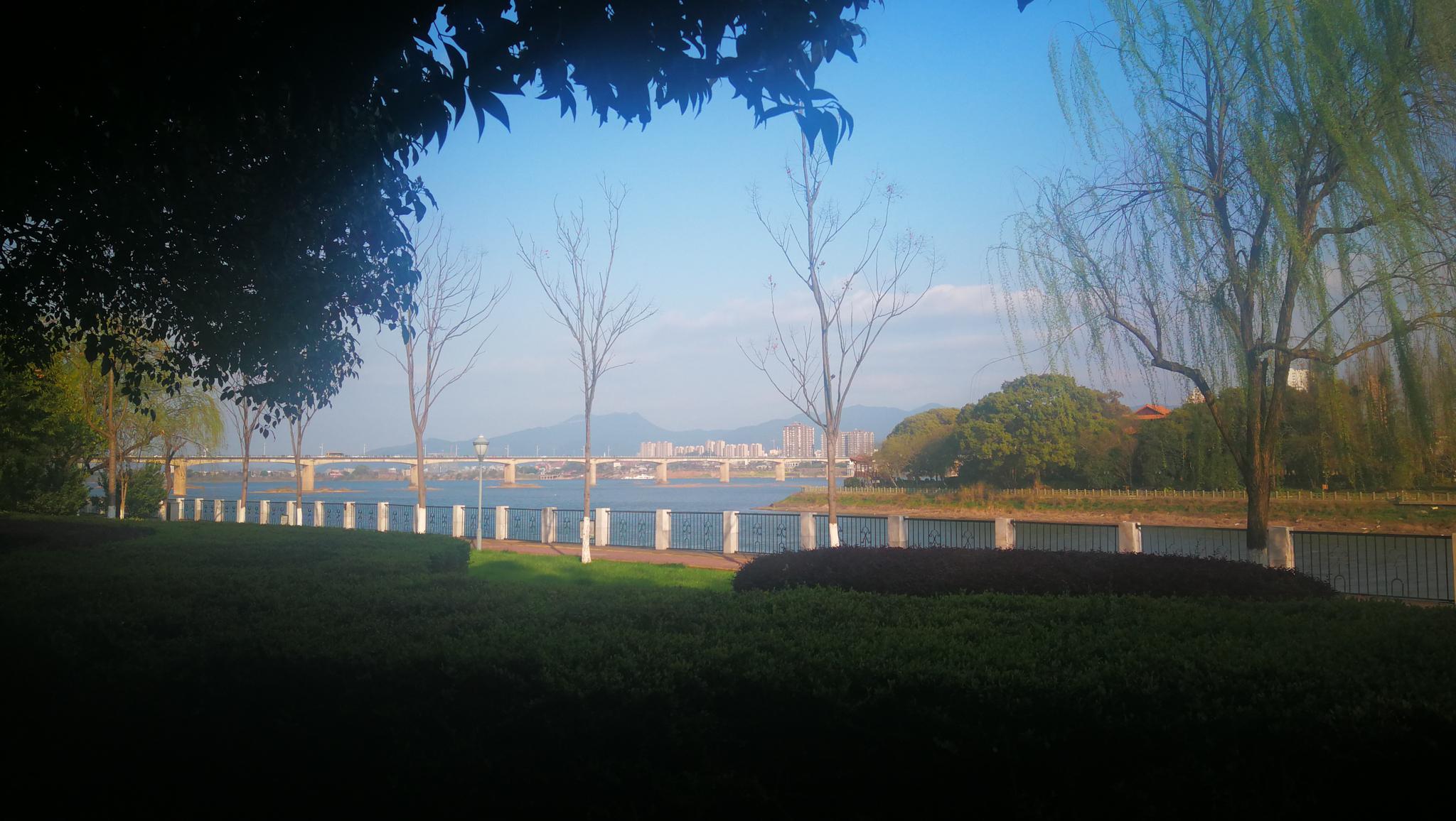 美丽吉安:滨江公园 吉安市最靓丽的滨江风景线