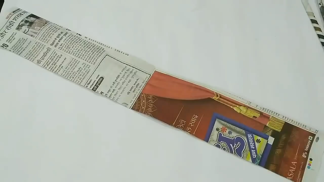 漂亮的装饰花篮,看看手工达人是如何用报纸制作的,很有创意!