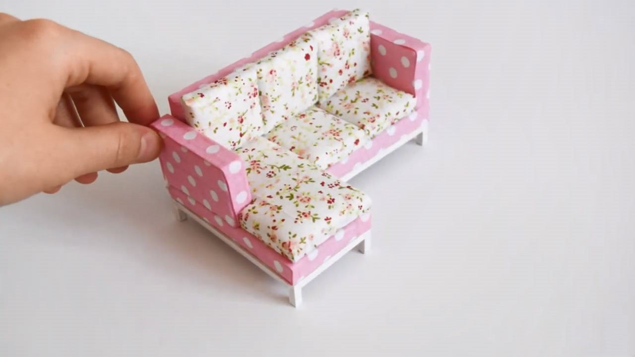 diy迷你沙发教程,步骤详细又简单,看一遍就学会了!