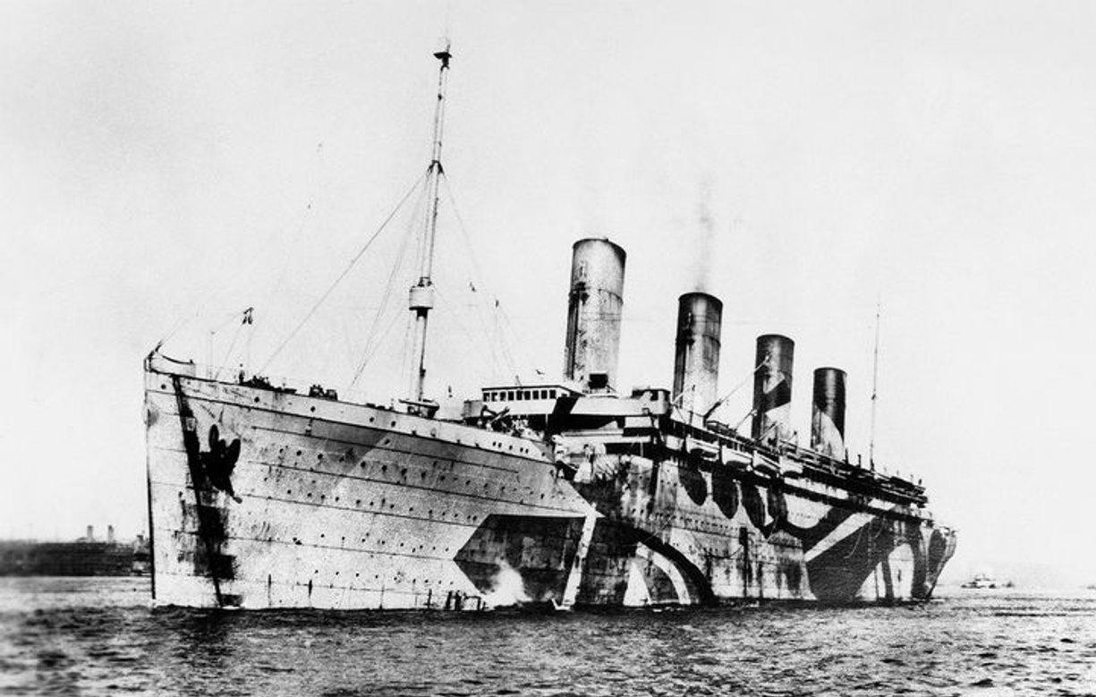 多次撞船但并没有沉没, 一战中立下大功|奥林匹克|泰坦尼克号|邮轮