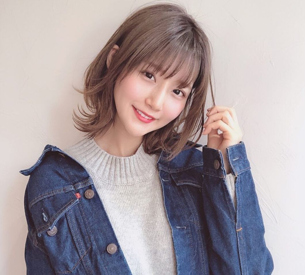 完美修饰高颧骨日系发型