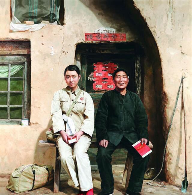 难忘的青春岁月,难忘的知青下乡时代|知青|下乡|油画_新浪新闻