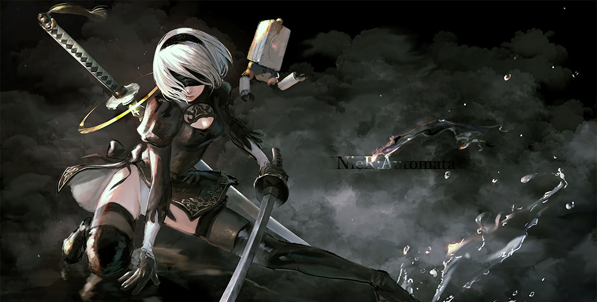 尼尔机械纪元高清壁纸2b姐姐我的爱