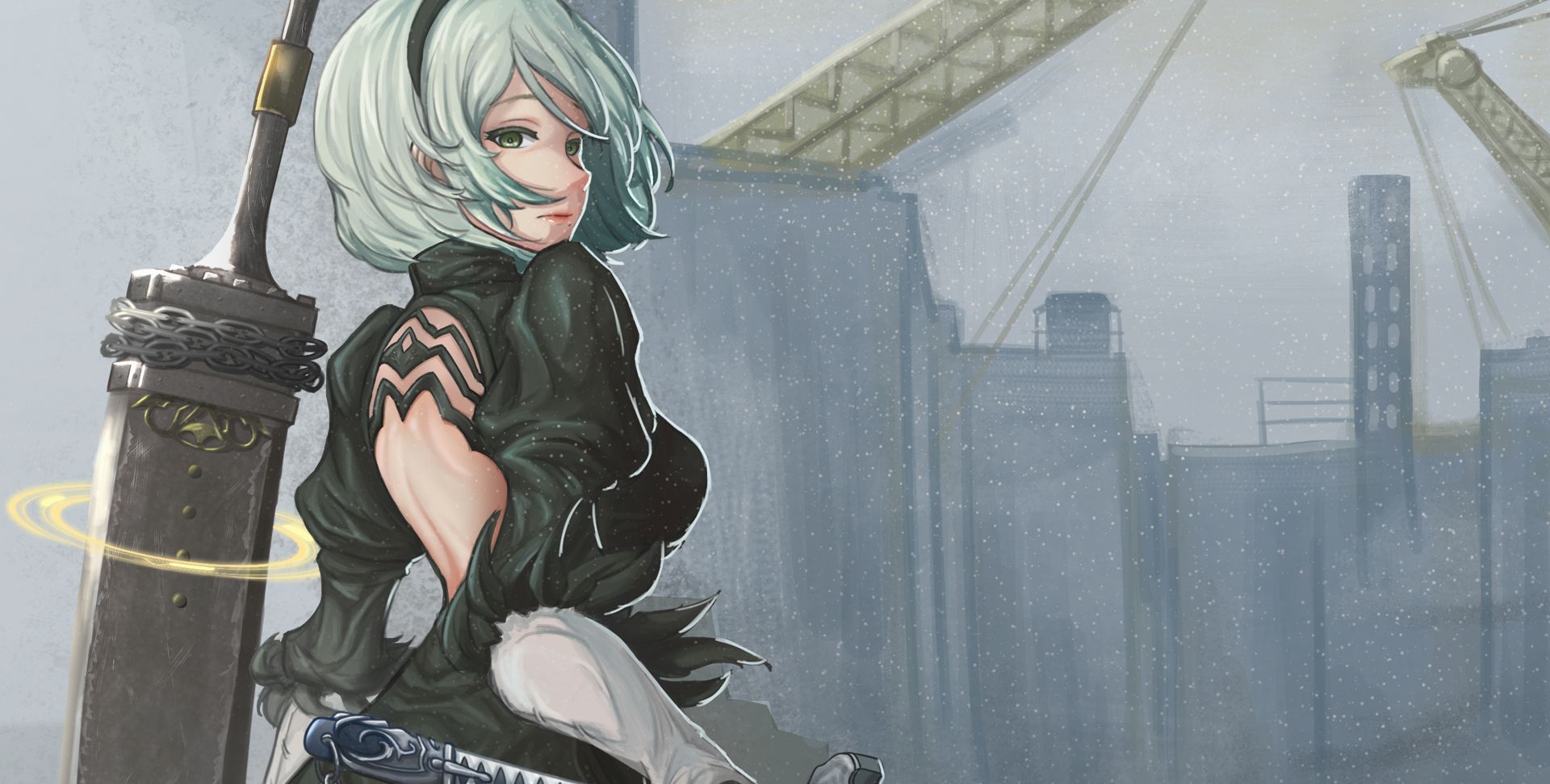 《尼尔 机械纪元》高清壁纸 2b姐姐我的爱!