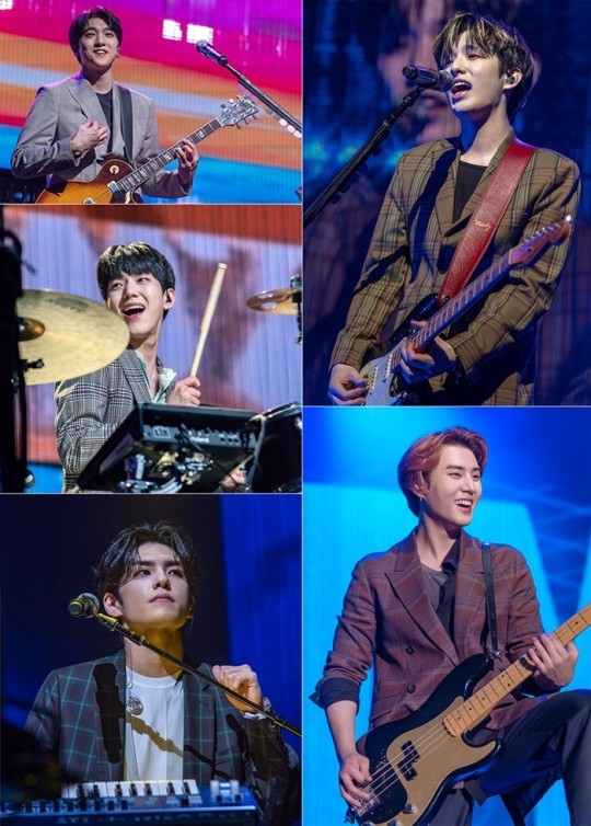 DAY6成功结束世界巡回演唱会澳大利亚站 感谢粉丝们的热情