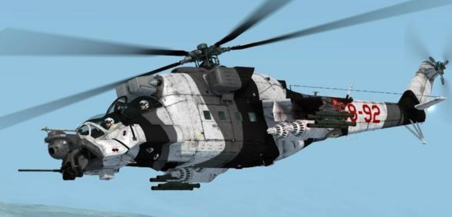 看着都不专业的米35武装直升机为什么那么受欢迎