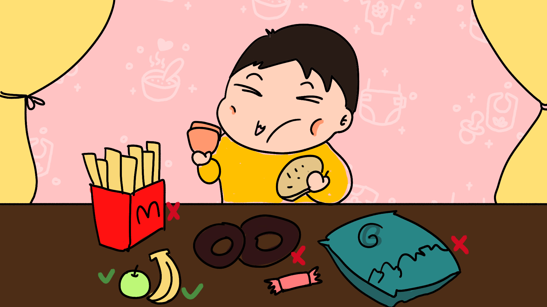 你们会允许孩子吃零食吗?一起讨论