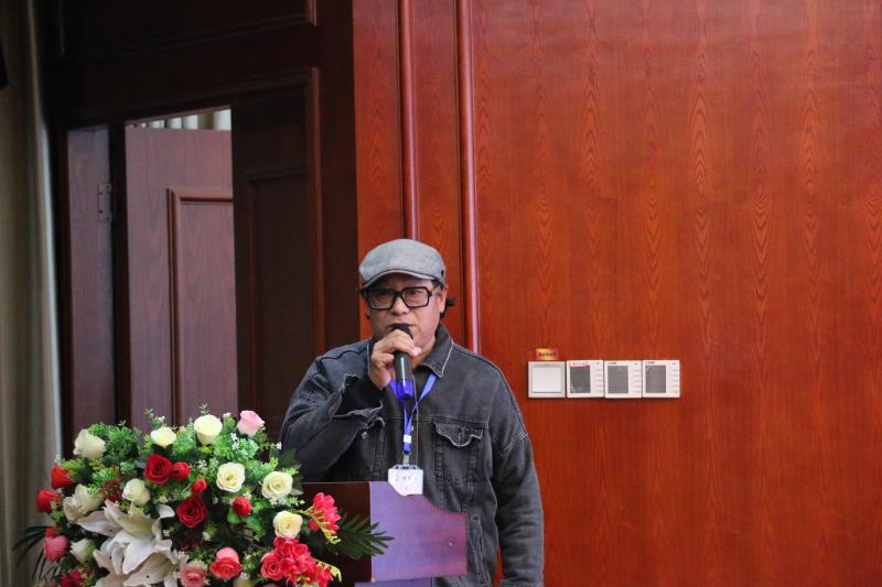 陕西旭光旅游文化发展公司董事长余旭光做了热情洋溢致辞,公司