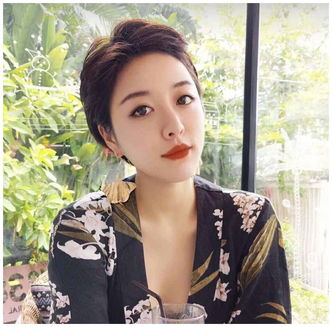 不烫、不染、无刘海的超短发你体验过吗?第三款相当给力,真霸气|刘海|短发|发型_新浪新闻