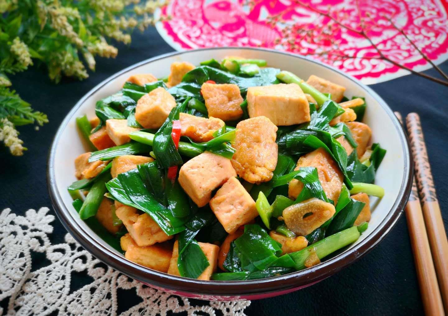 韭菜|豆腐|炒豆腐_新浪新闻