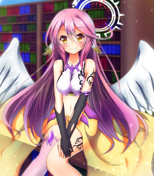 "吉普莉尔"是位美若天神的天使少女,看起来犹如彩虹一般