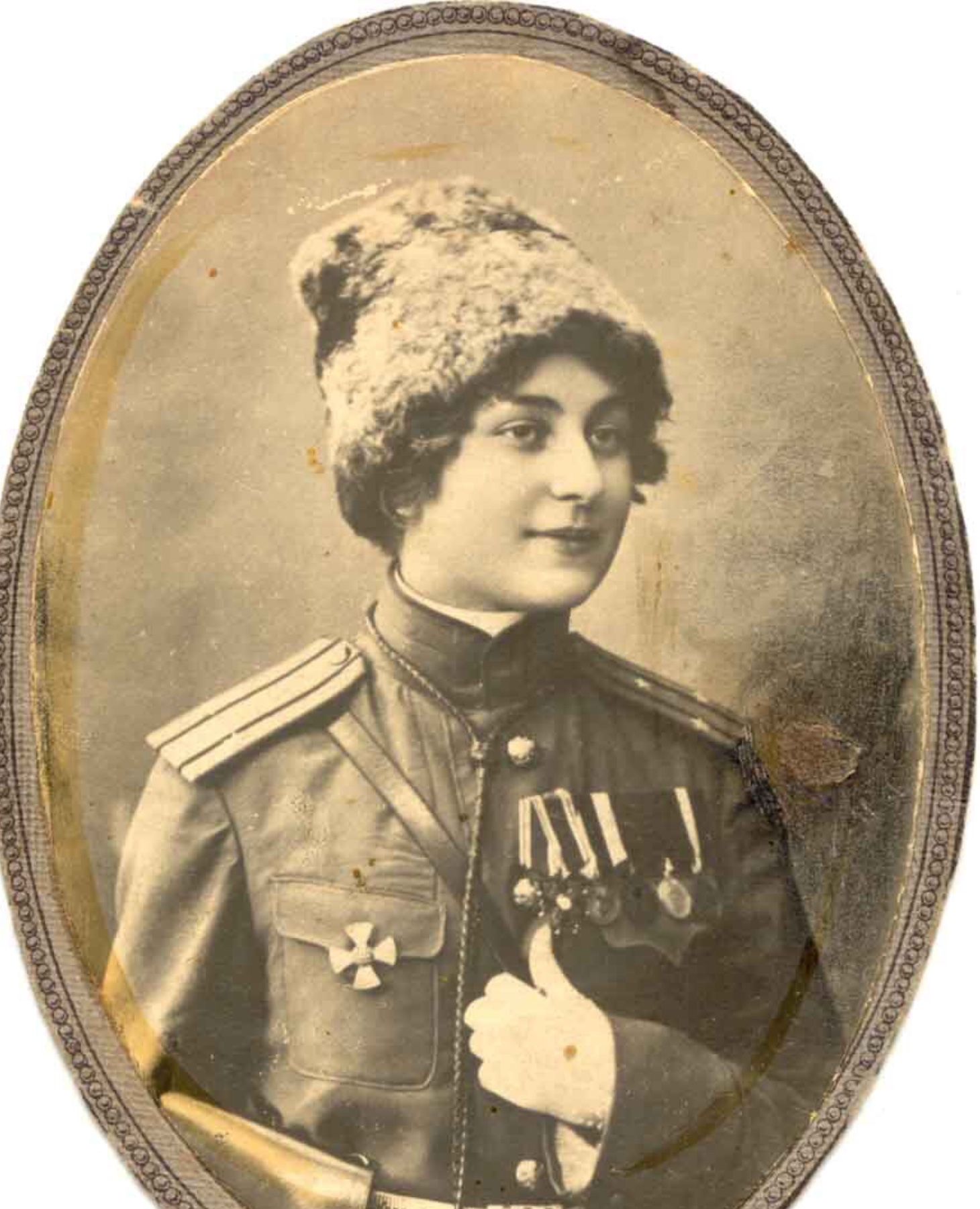 一战时期的沙俄女兵,曾被誉为"帝国之花",最后两张颜值很高