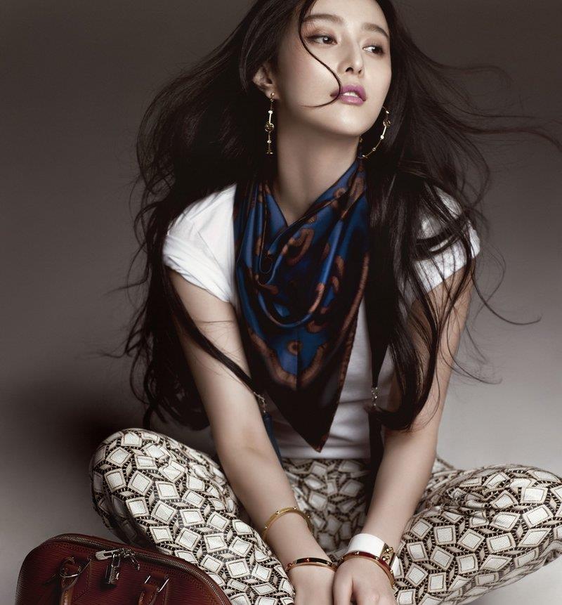 范冰冰复出,代言lv全球形象代言人