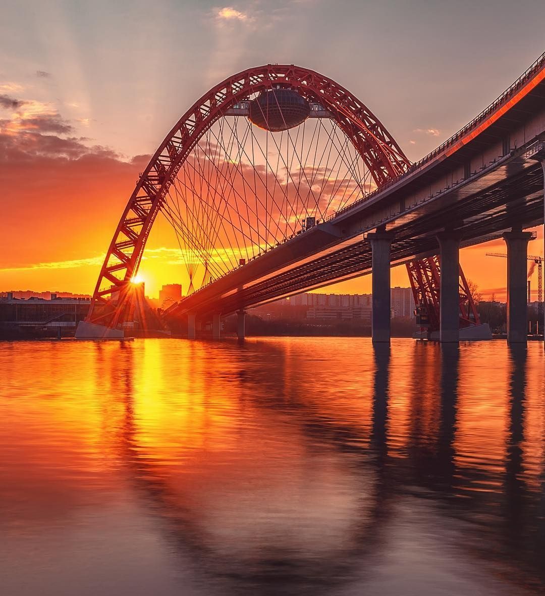 夕阳下的莫斯科落日余晖下的城堡每一张都让人陶醉