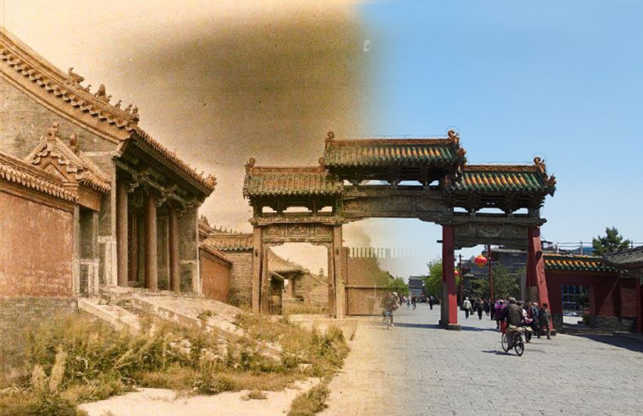 穿越时空的沈阳街景