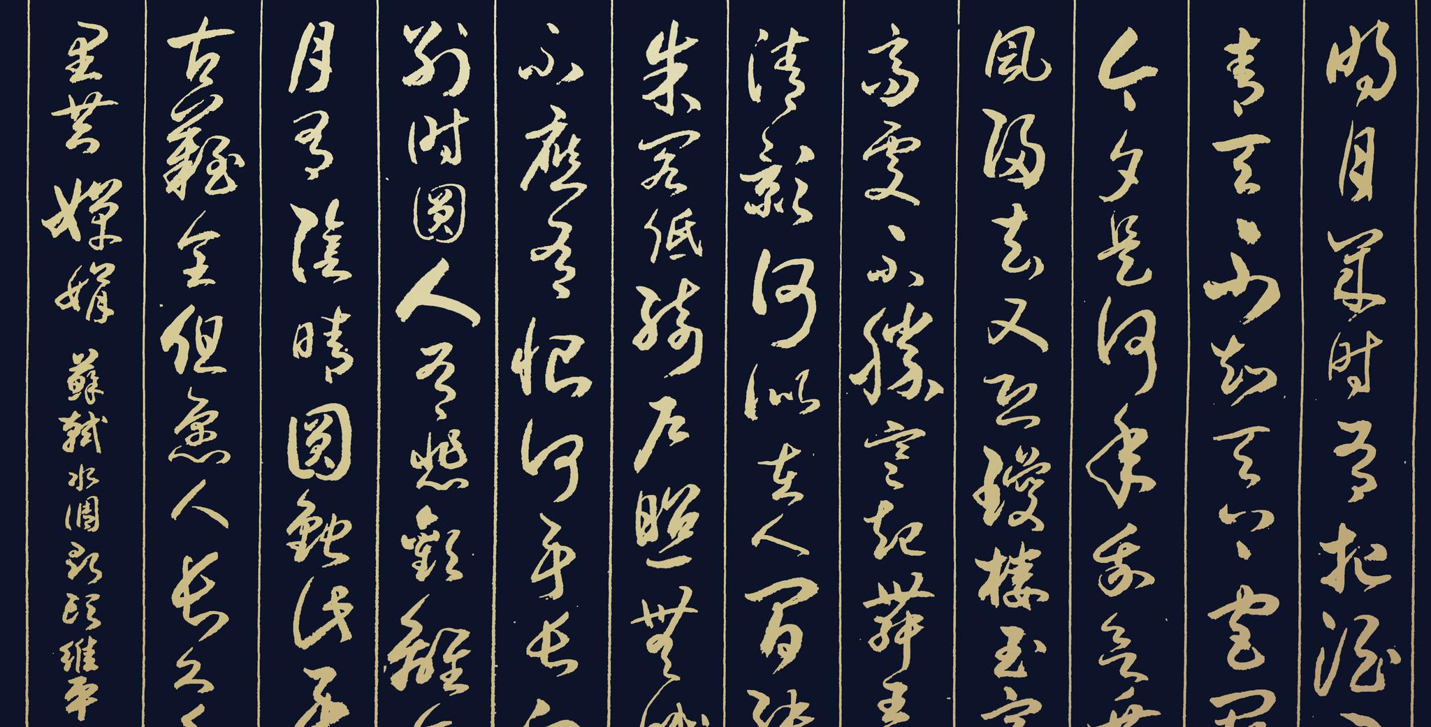 胡维平草,行,楷书作品 苏轼《水调歌头 明月几时有》