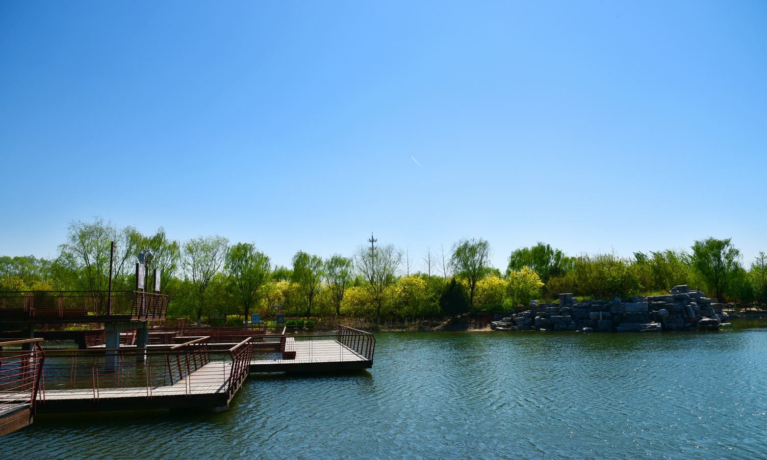 北京潞城中心公园风景实拍_高清图集_新浪网