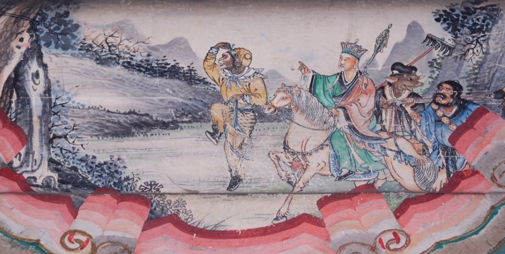 颐和园长廊彩绘中的西游记故事欣赏