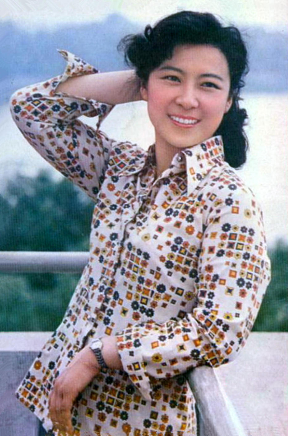 1980年代女影星王馥荔,罕见剧照老照片,曾获金鸡奖最佳女配角奖