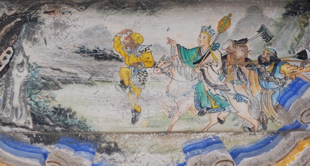 颐和园长廊彩绘中的西游记故事欣赏