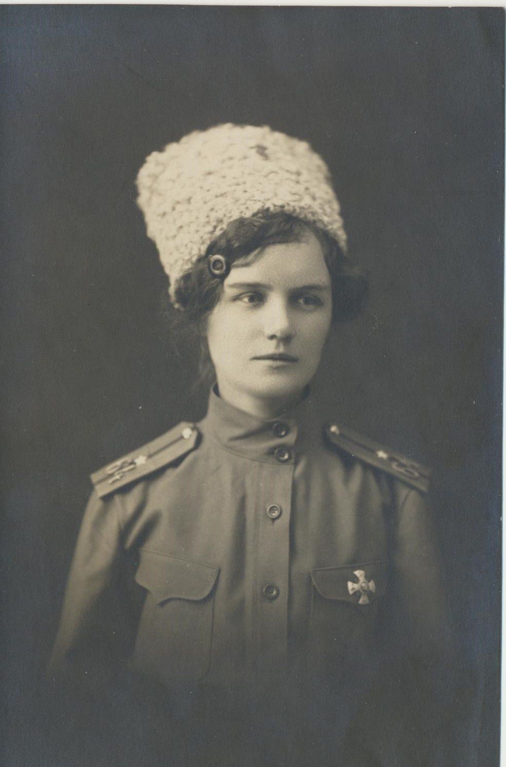 一战时期的沙俄女兵,曾被誉为"帝国之花",最后两张颜值很高