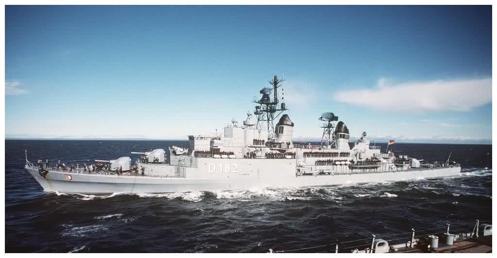 二战后德国自行设计建造的唯一驱逐舰汉堡级驱逐舰